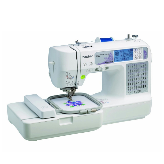 Brother-SE400-Combination-Computerized-Sewing-and-4x4-Embroidery-Machine